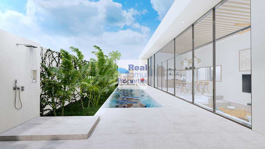 New 2-Bed Garden Villas by Plai Laem Beach